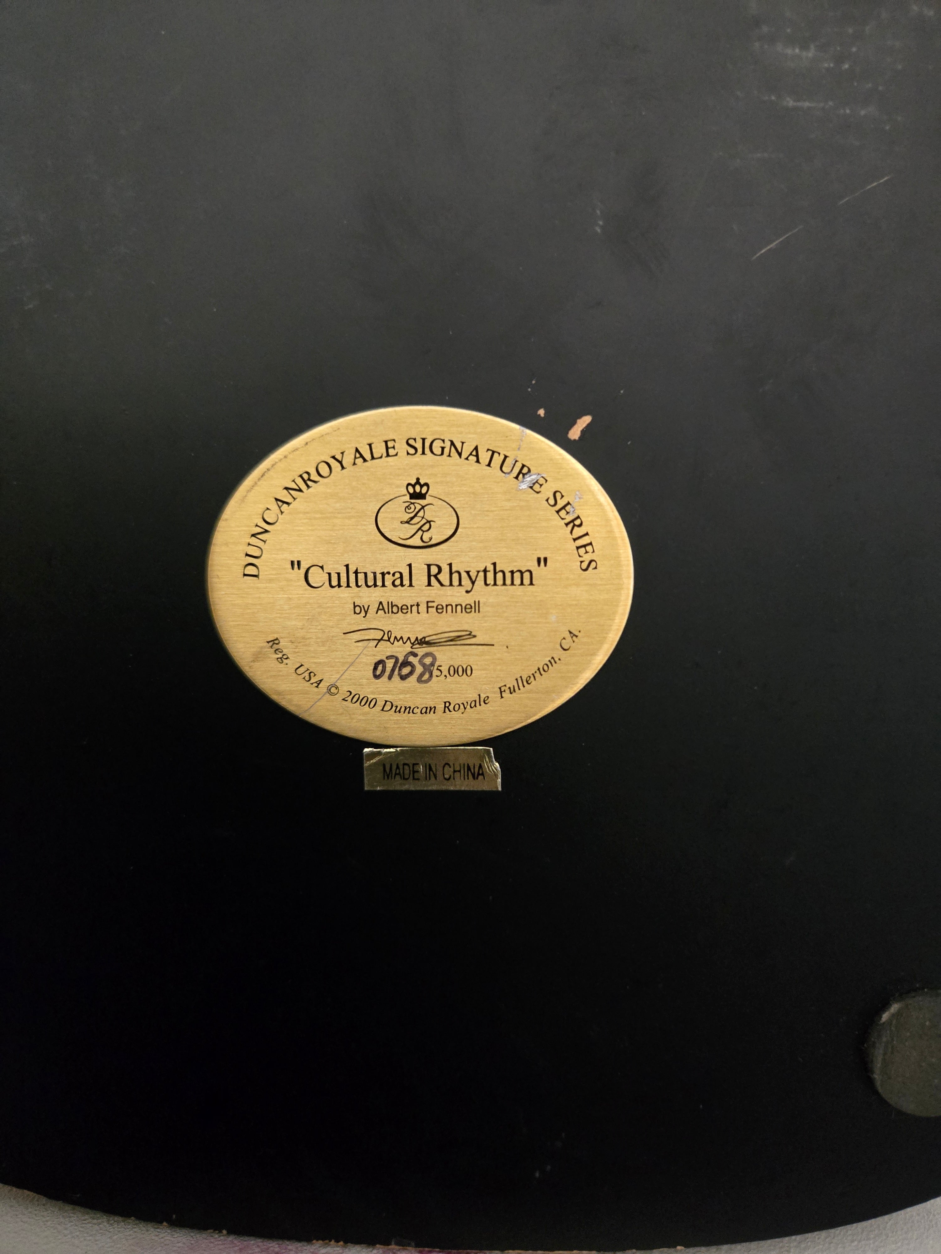 “Cultural Rhythm” by Albert Fennell