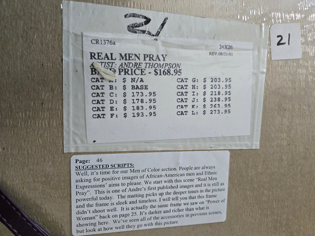 Real Men Pray by Andre Thompson