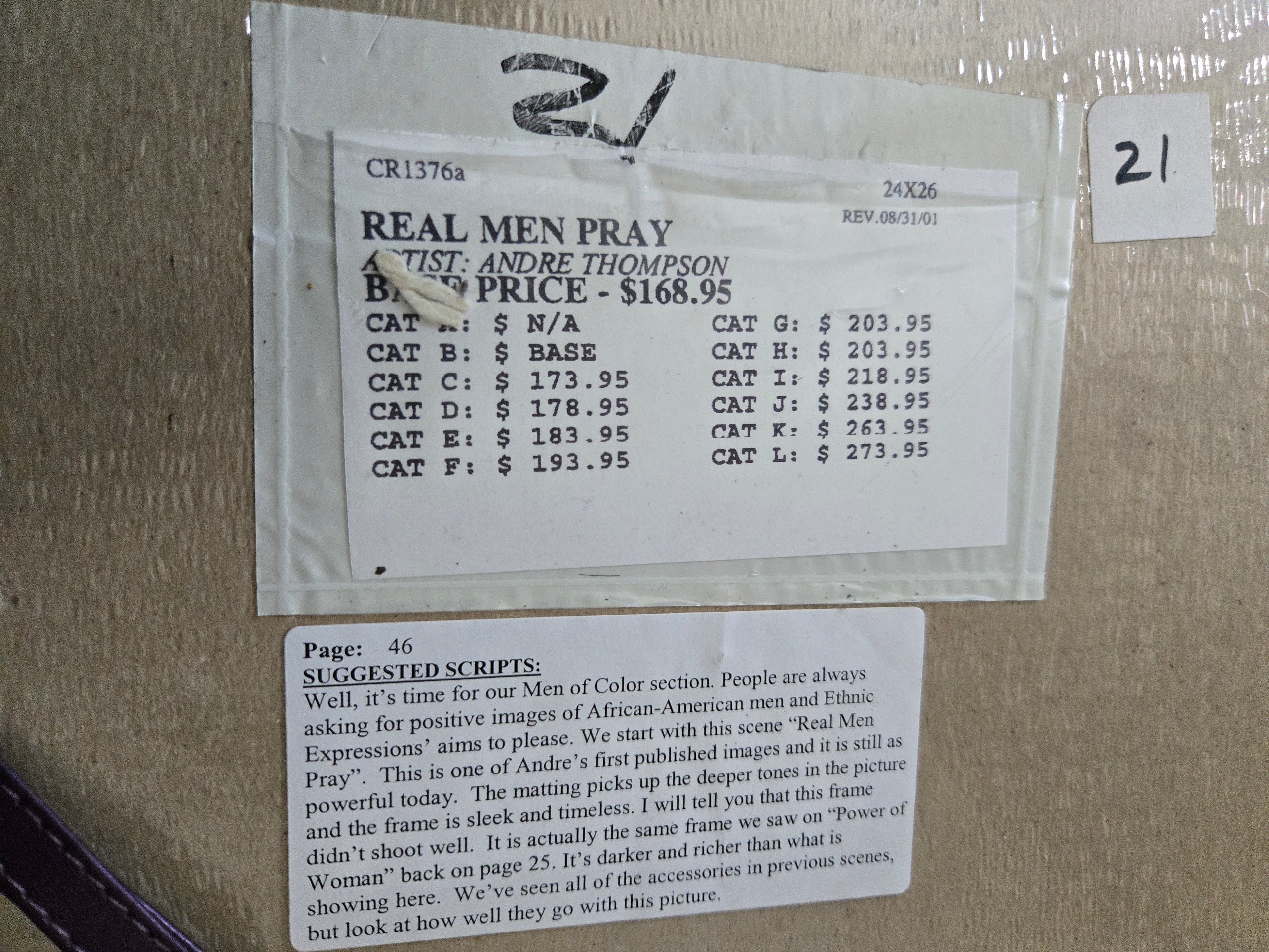 Real Men Pray by Andre Thompson