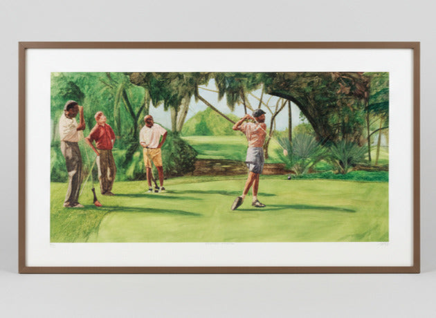 "Straight and Long" by Alonzo Adams