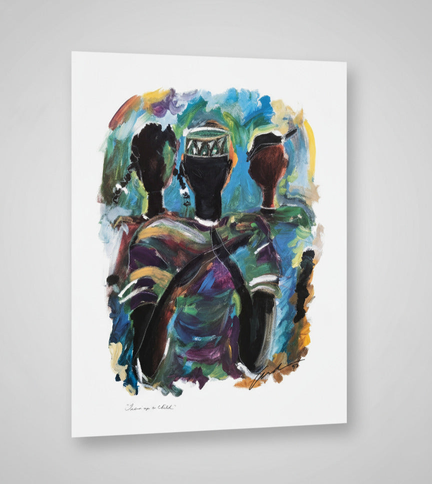“Turn Up a Child” by Larry “Poncho” Brown